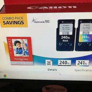 Canon 240 & 241 XL combo pack.